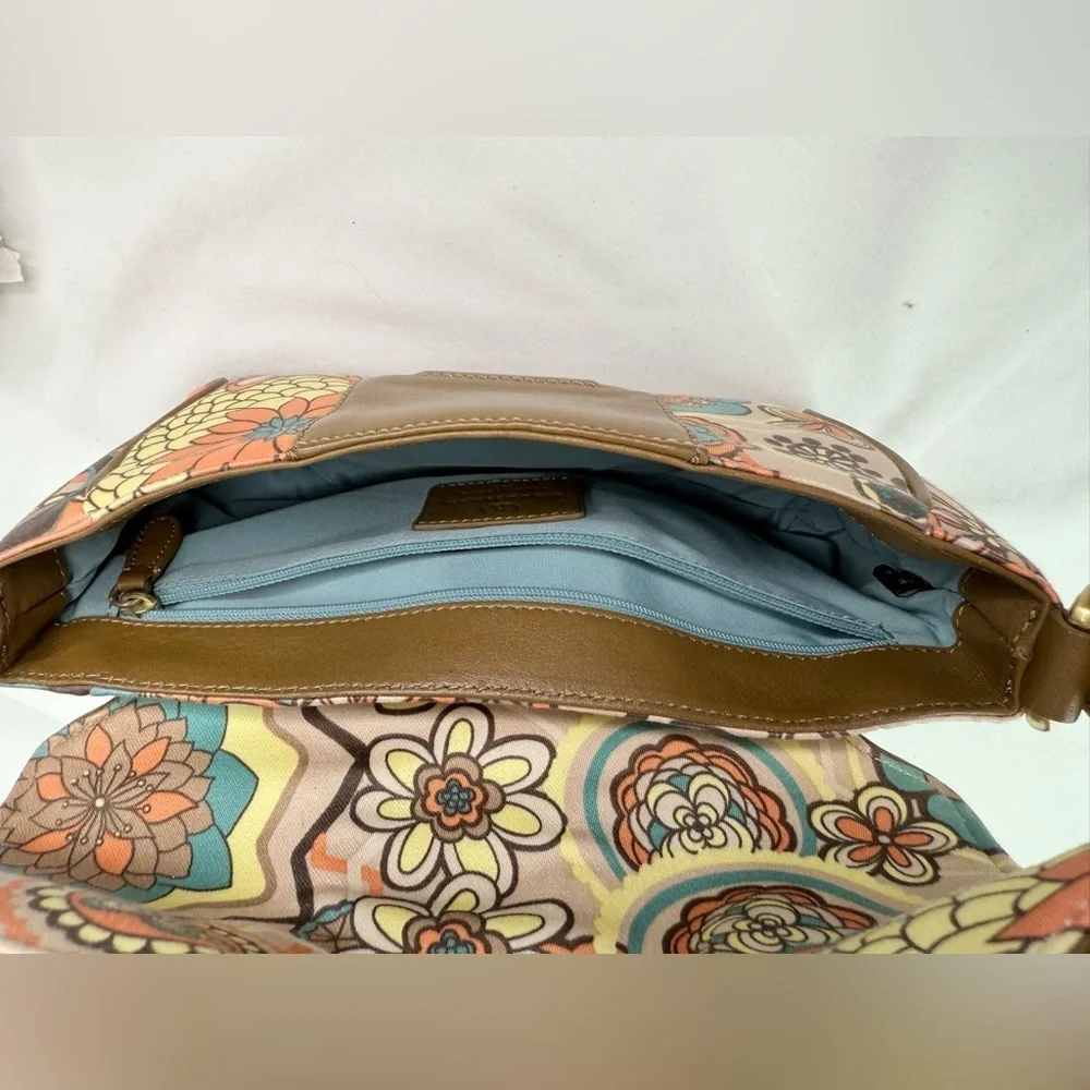 Cole Haan Avalon Deco Multicolor Floral Shoulder Bag
